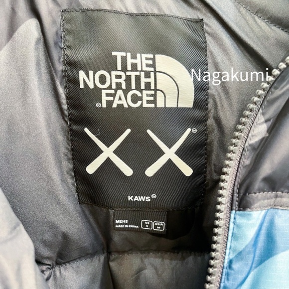 ππ NWT The North Face x Kaws retro nuptse shell puffer jacket - Picture 5 of 6